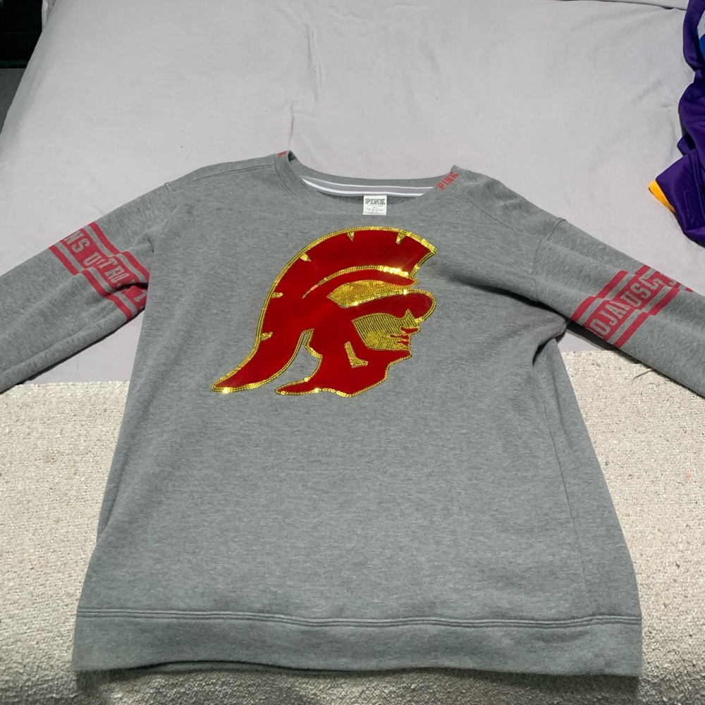 Usc sweater- Pink Victoria secret